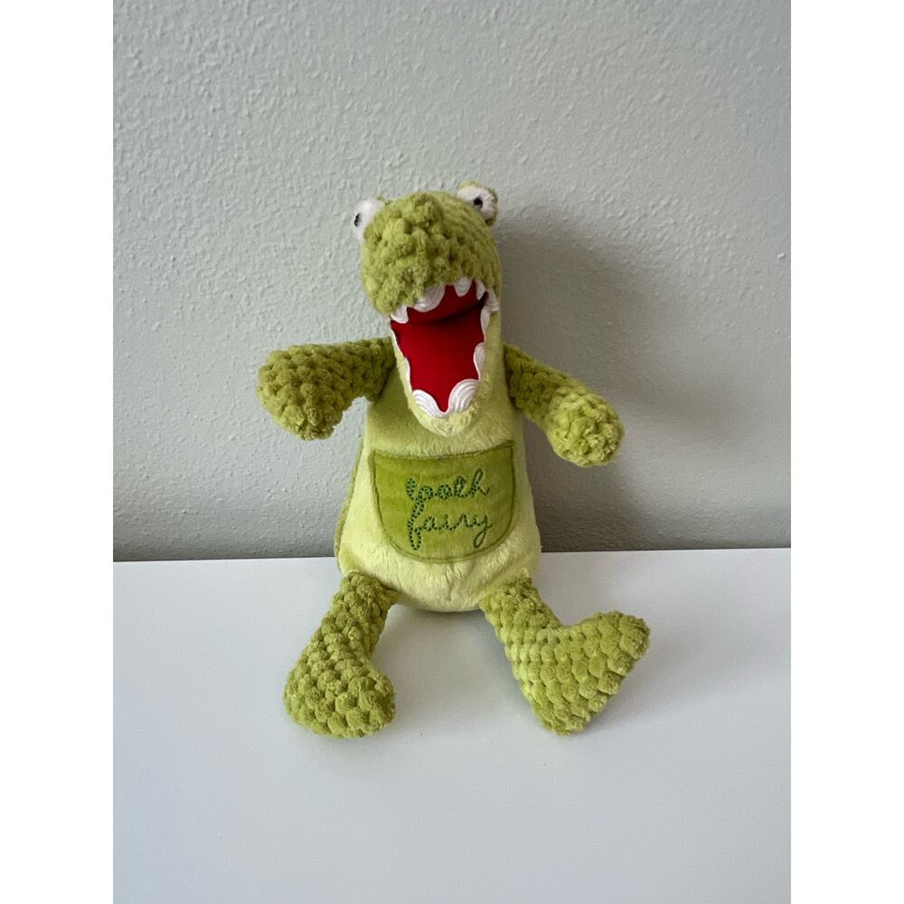 Maison Chic Alex The Alligator Tooth Fairy Stuffed Animal Plush
